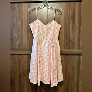 NWT Freeway Polka Dot Swing Dress, Size Large